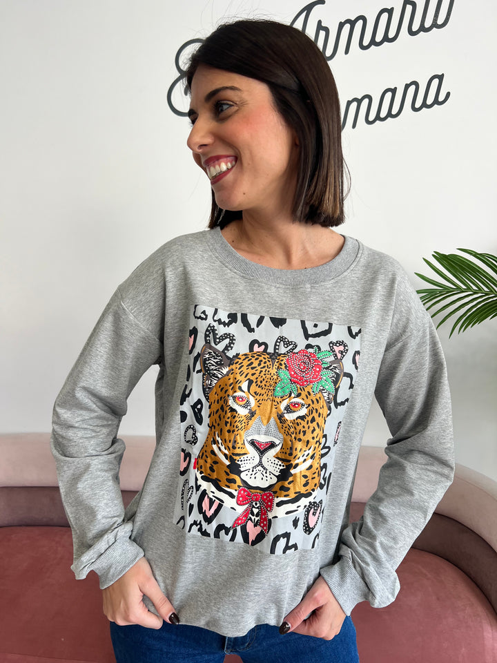 Sudadera Tiger gris