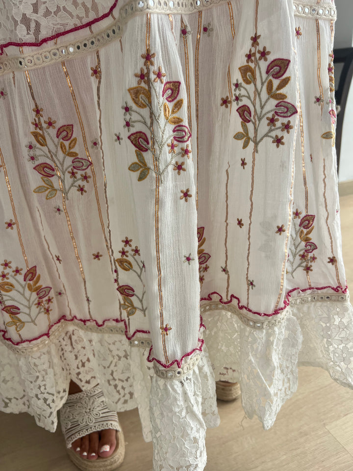 Vestido Paradise blanco