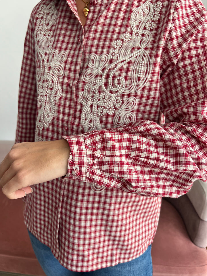 Camisa Ángela rojo
