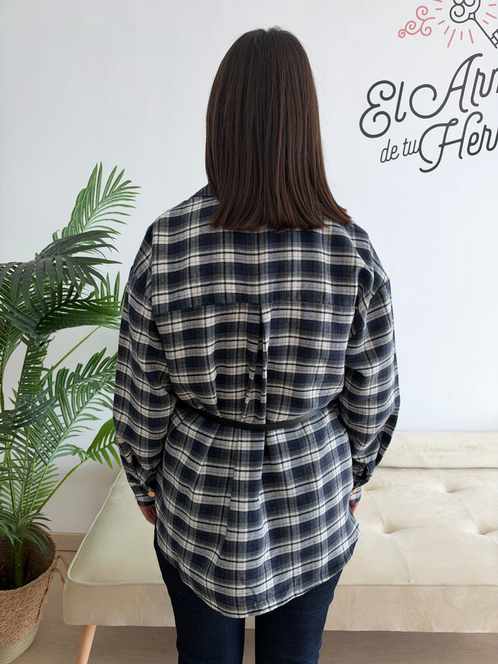 Sobrecamisa Luzma azul marino