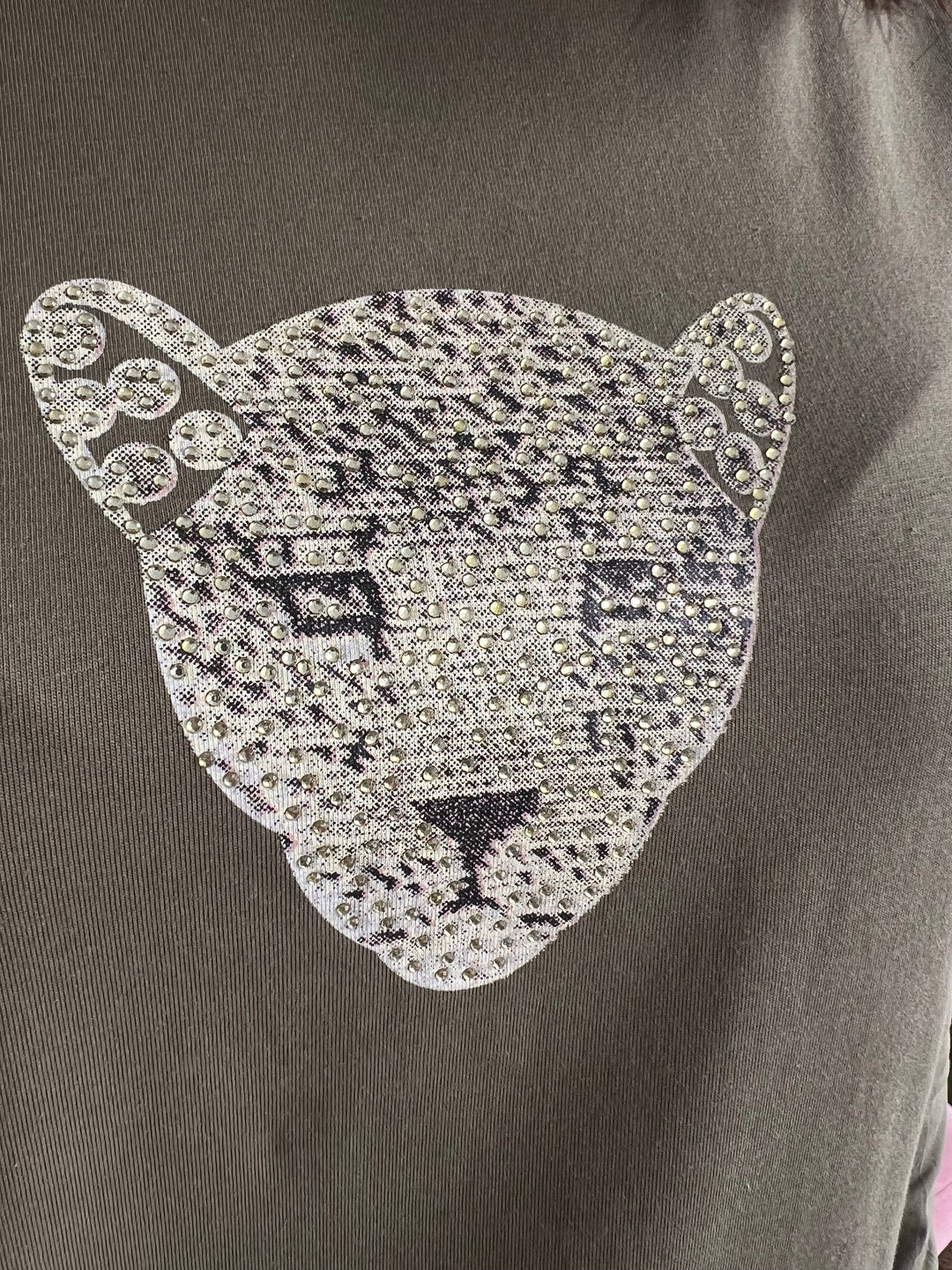 Camiseta Tigre verde militar