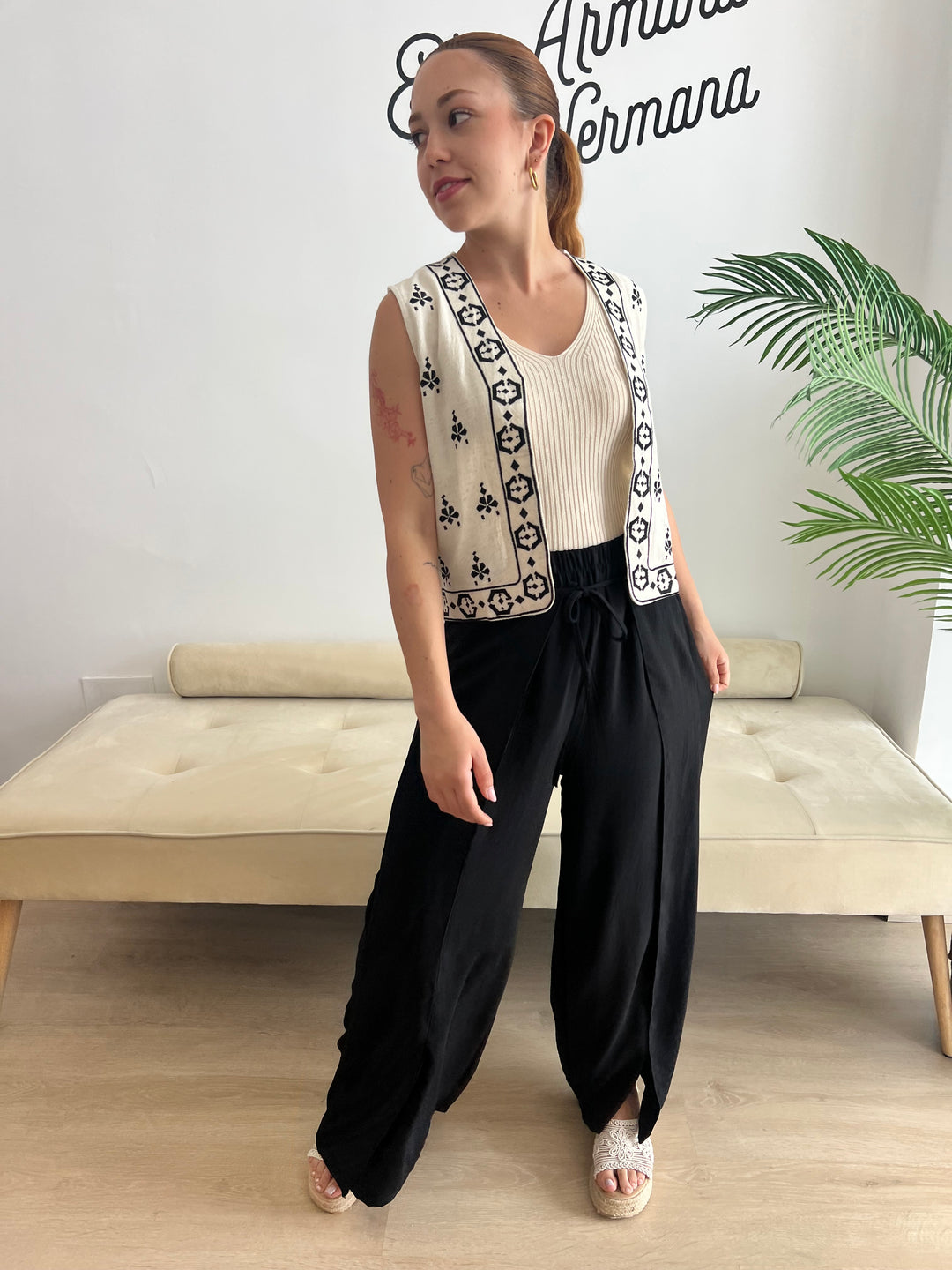 Pantalón Laila negro