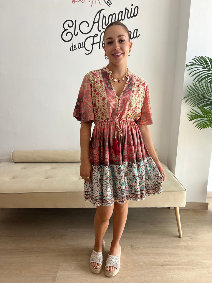 Vestido Niza fucsia