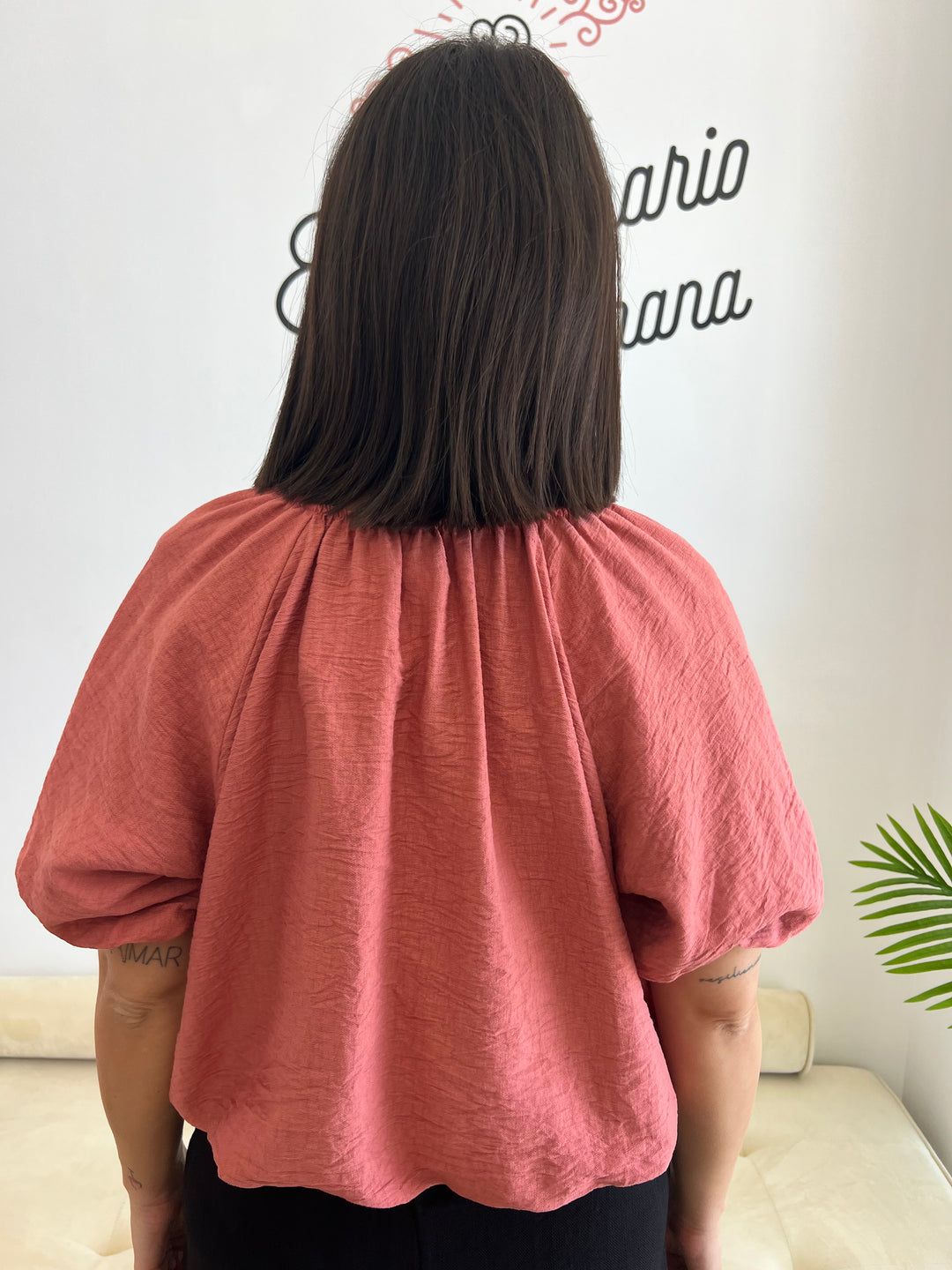Blusa Chelo teja