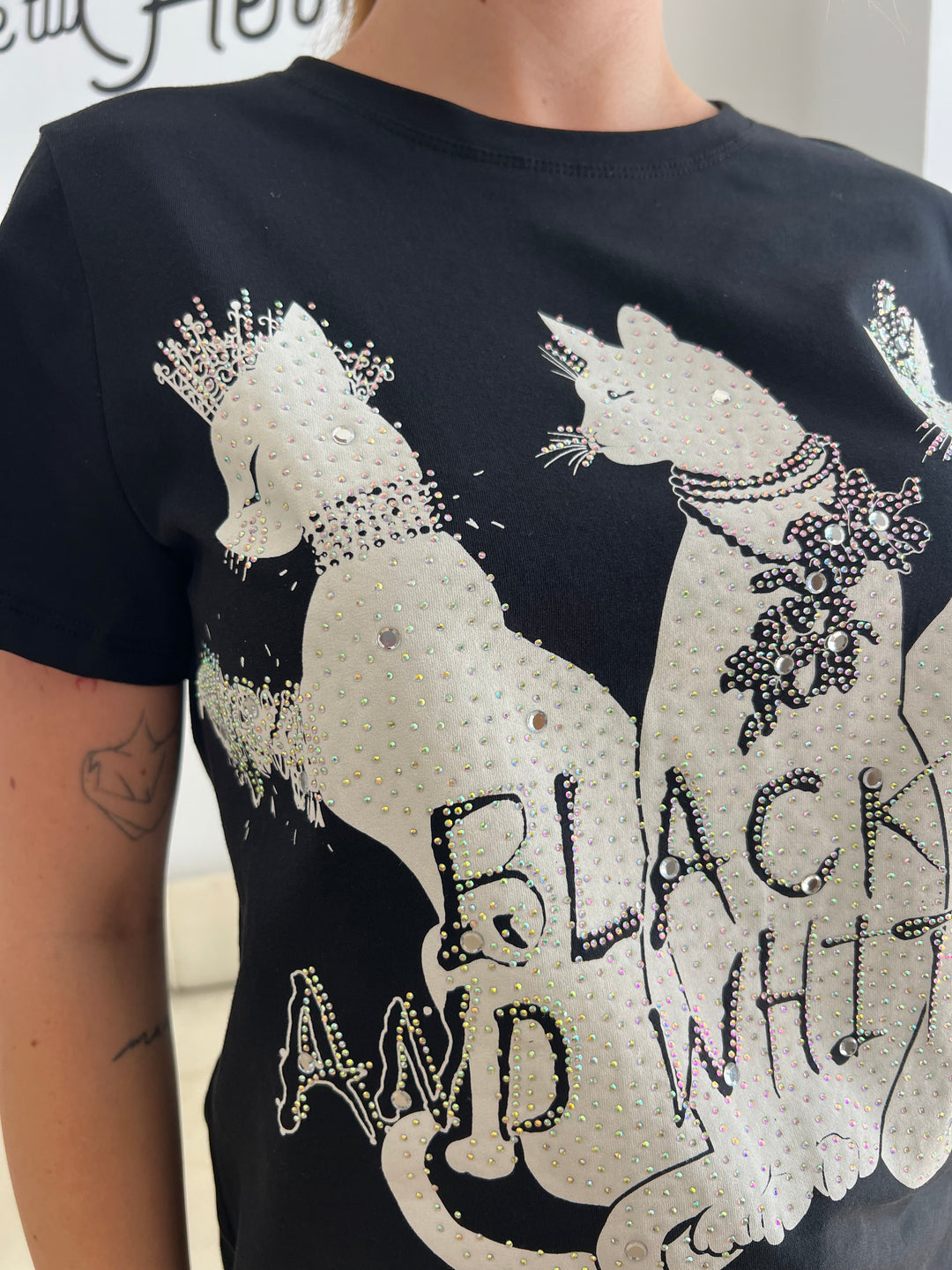 Camiseta Vanessa negro