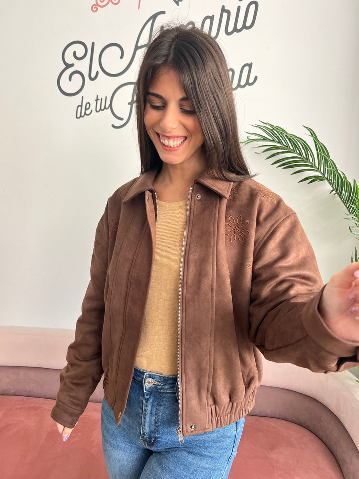 Chaqueta Yaiza marrón