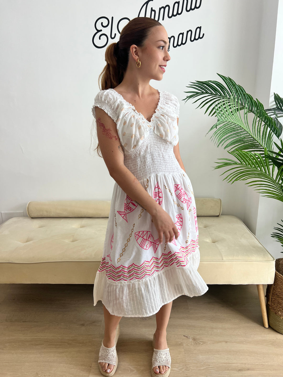 Vestido Marlon fucsia