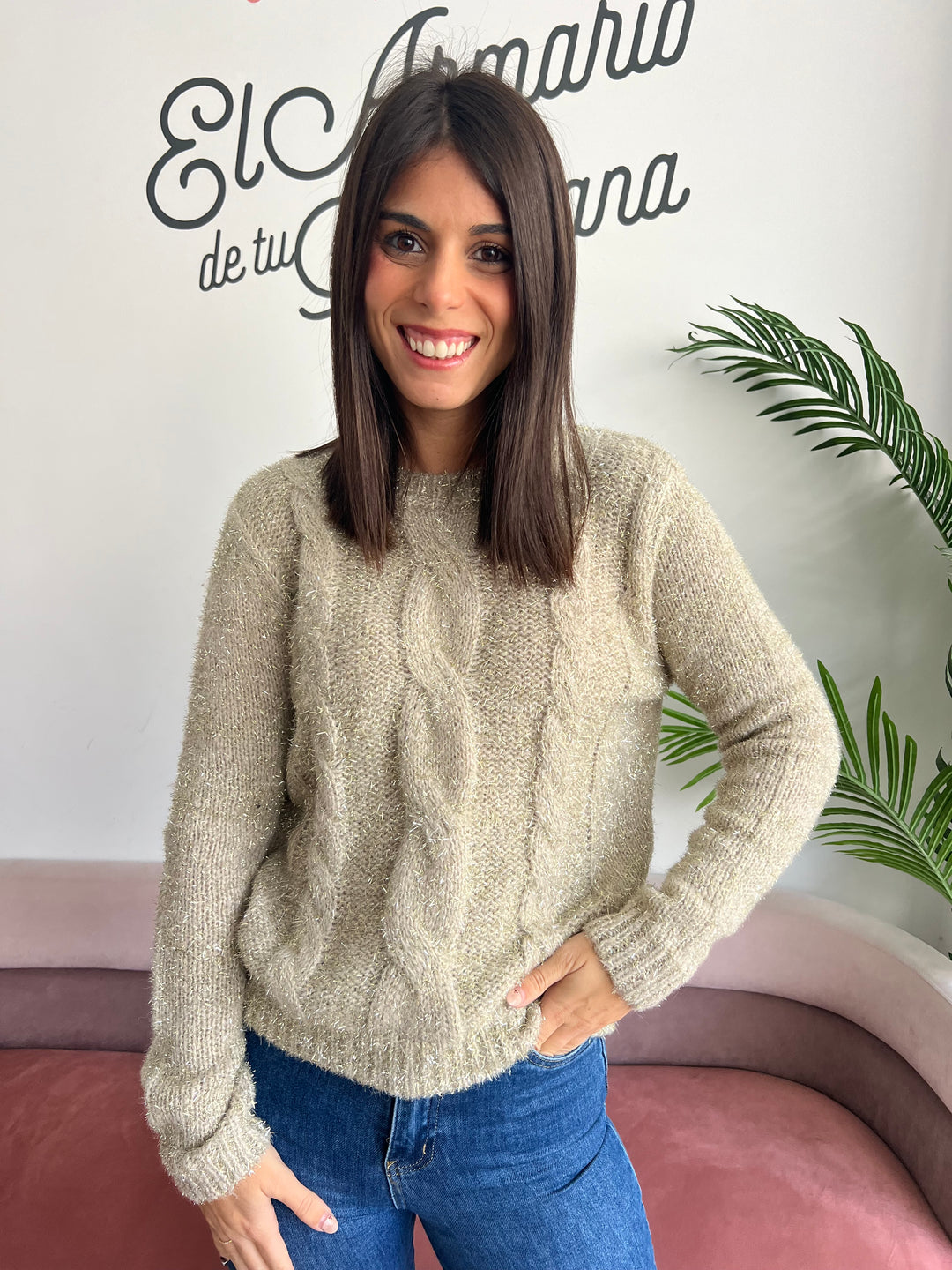 Jersey Julieta beige