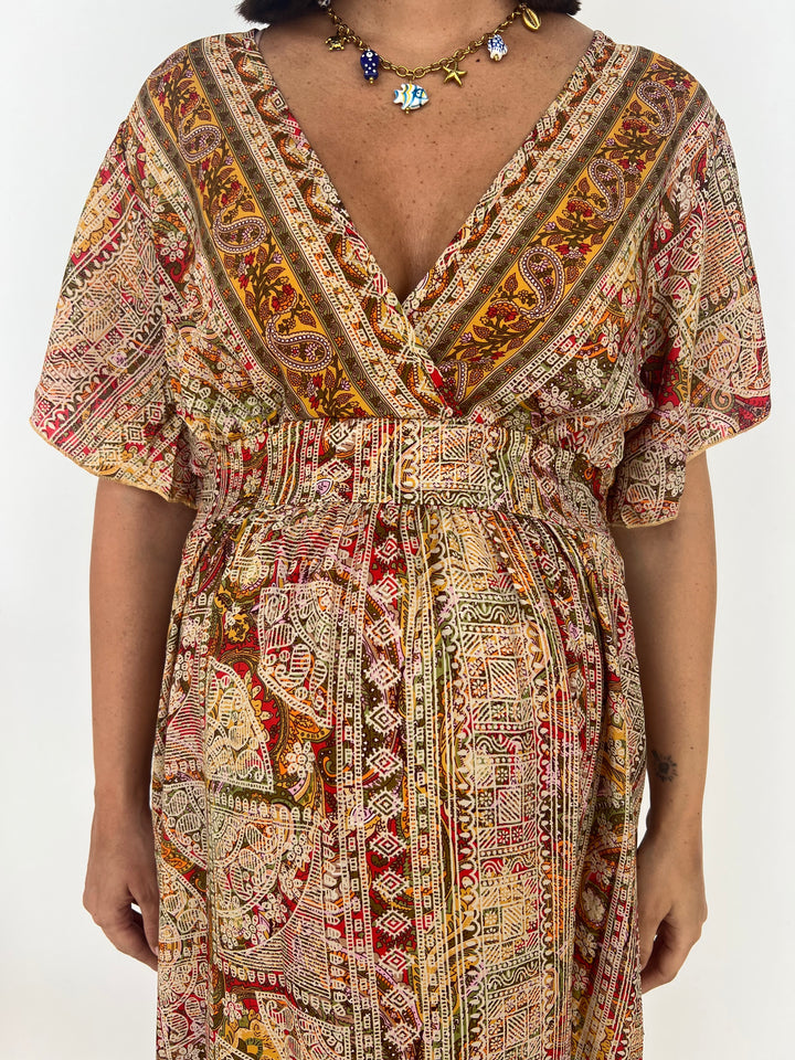 Vestido Vanesa camel