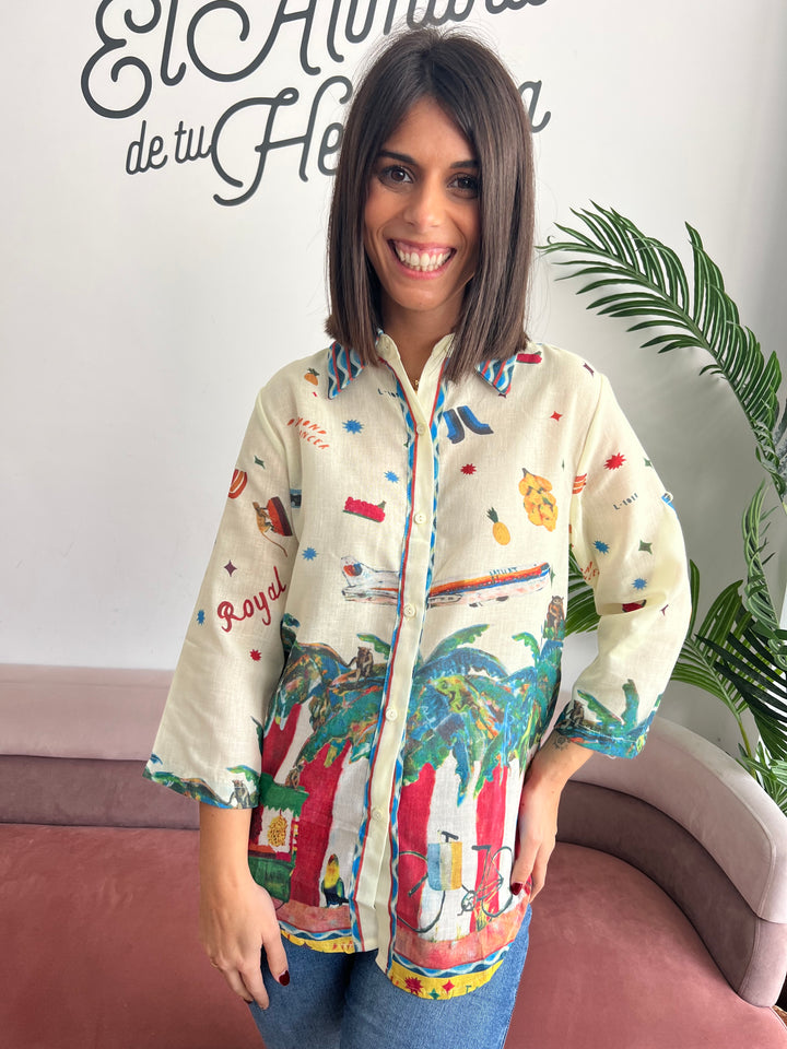 Camisa Royal amarillo