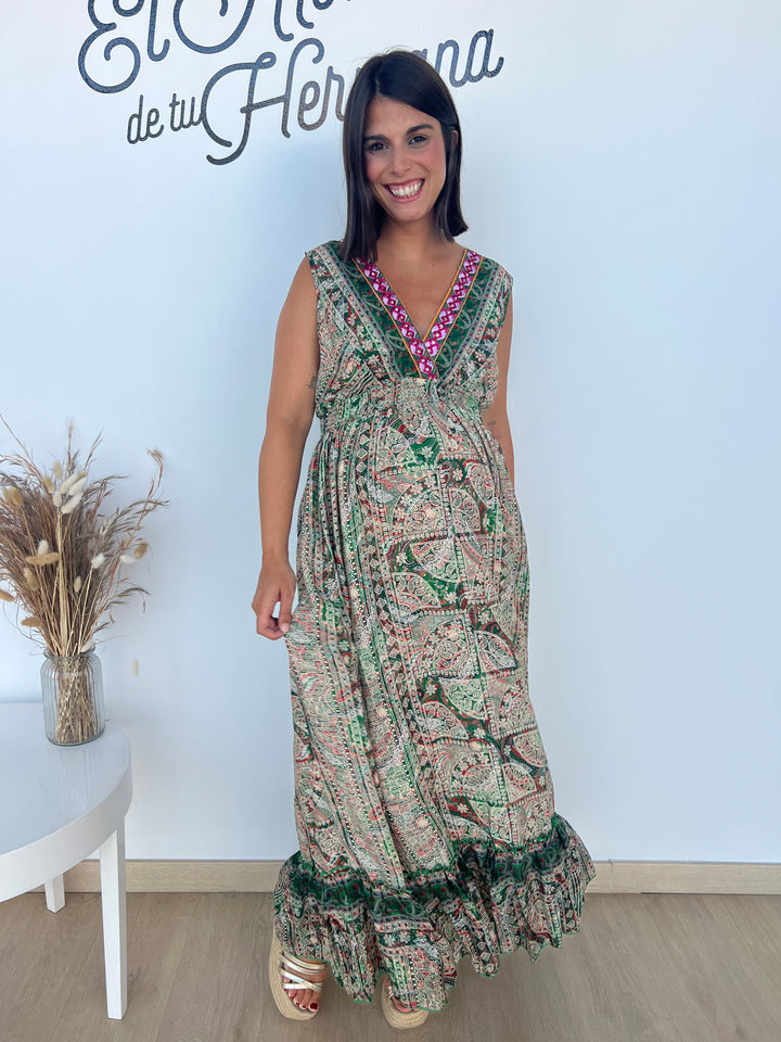 Vestido Layka verde