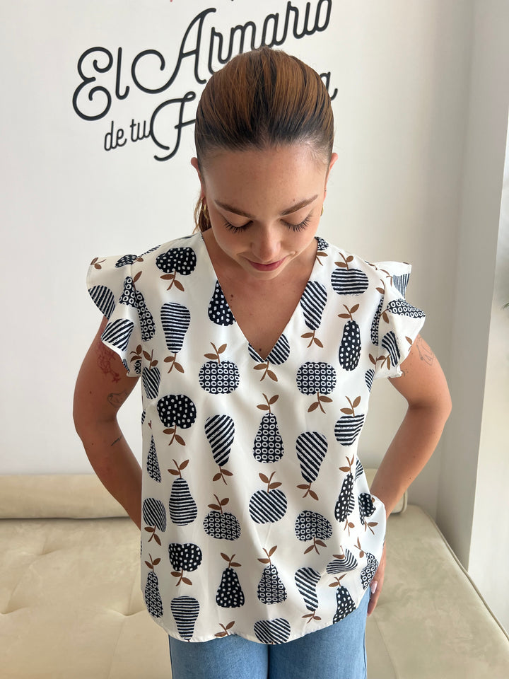 Blusa Manzanas y peras