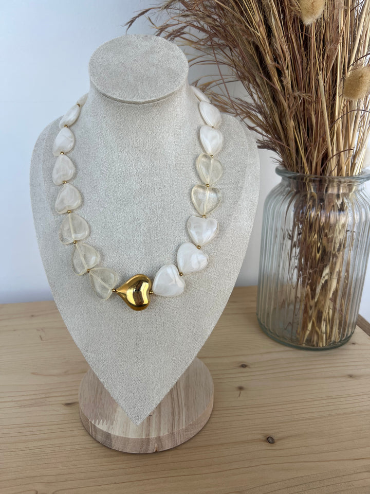 Collar Corazón (acero)