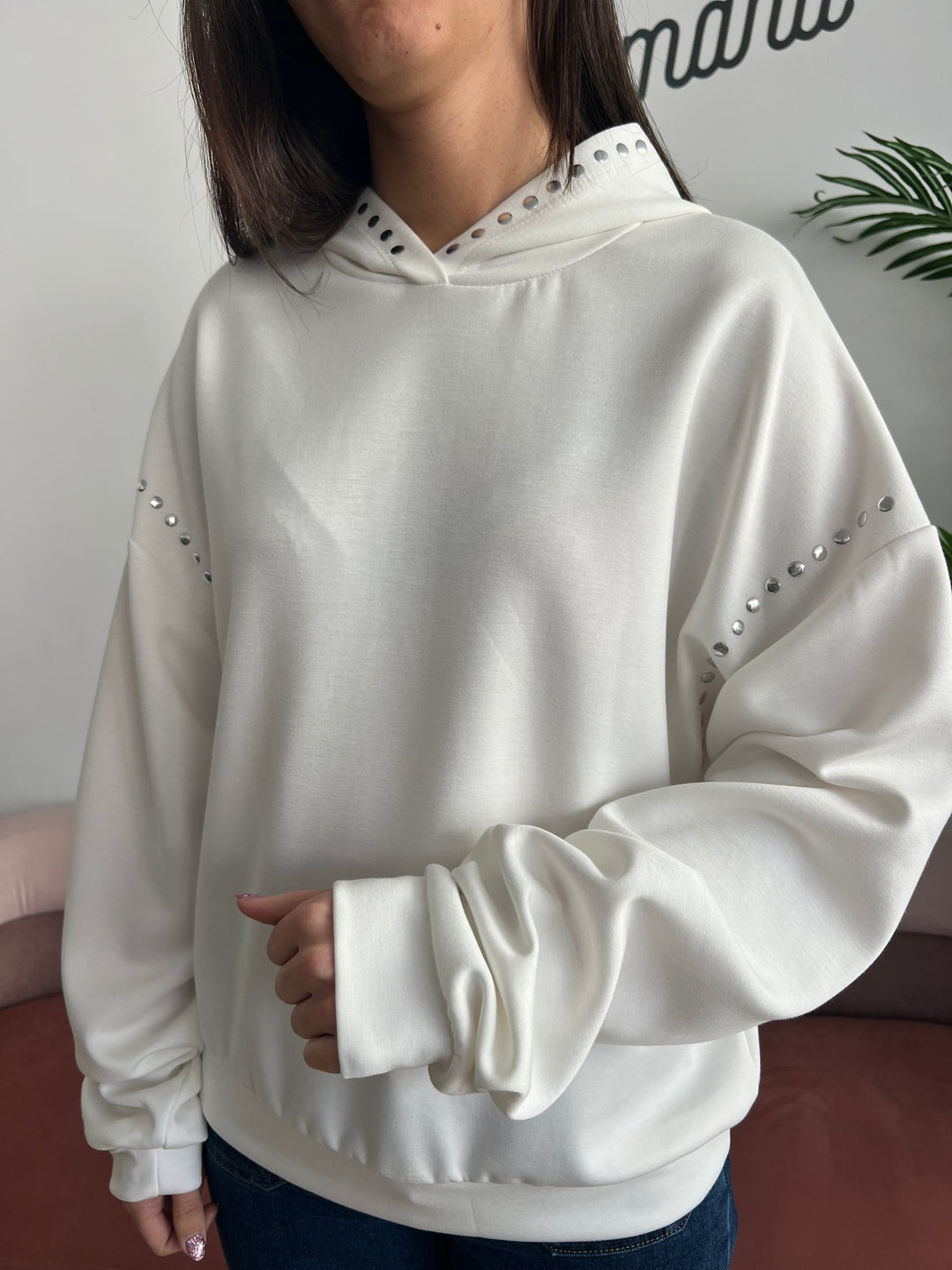 Sudadera Chiara blanco