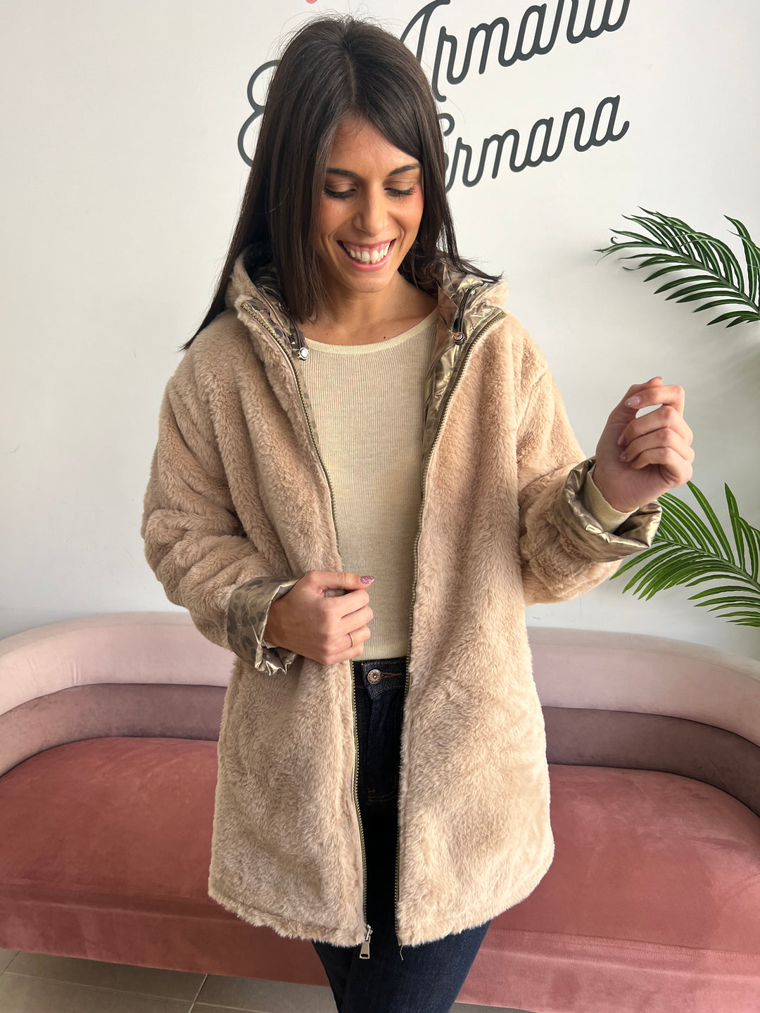 Abrigo Reversible Irene