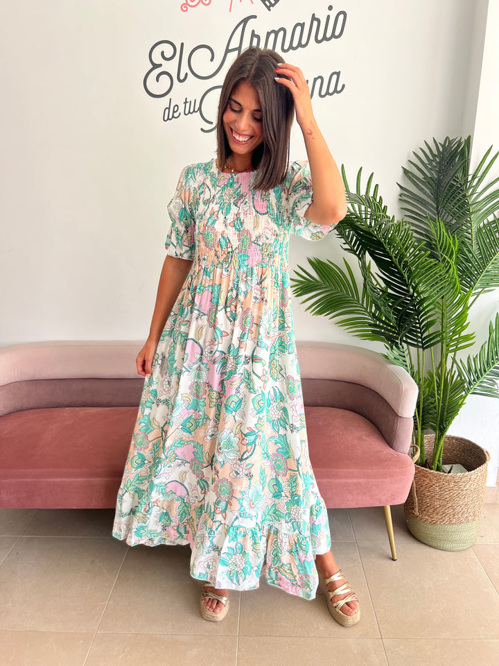 Vestido Esmeralda verde
