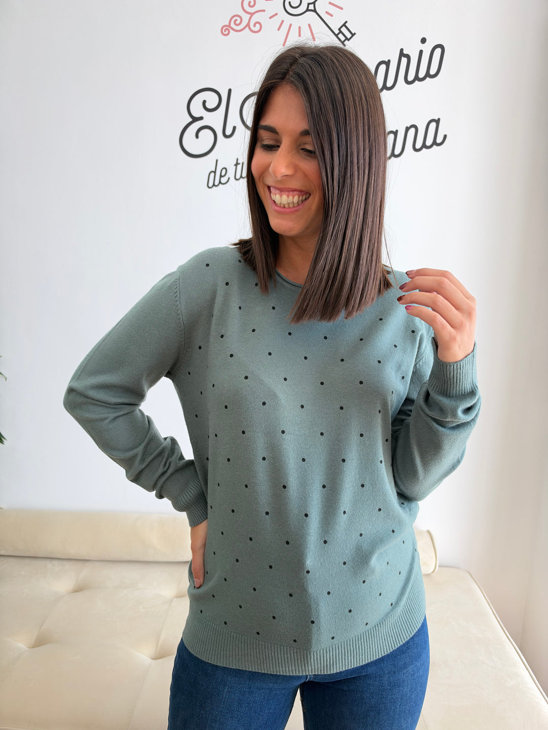 Jersey Linda aguamarina