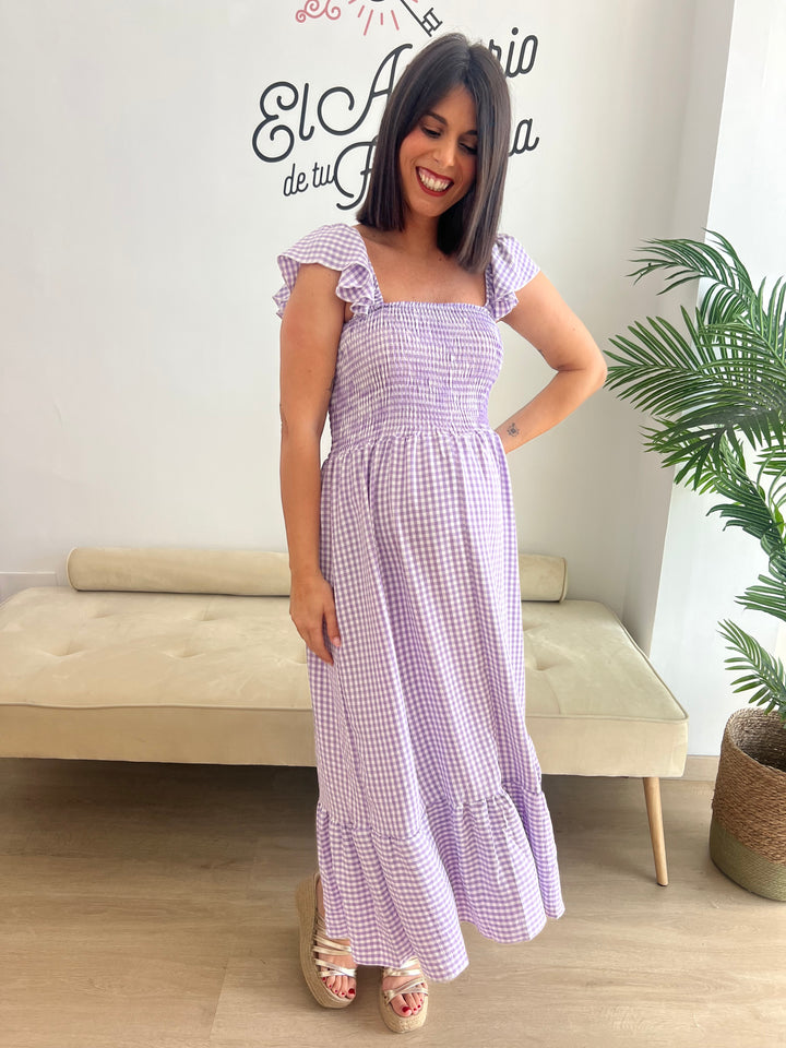 Vestido Yanira morado