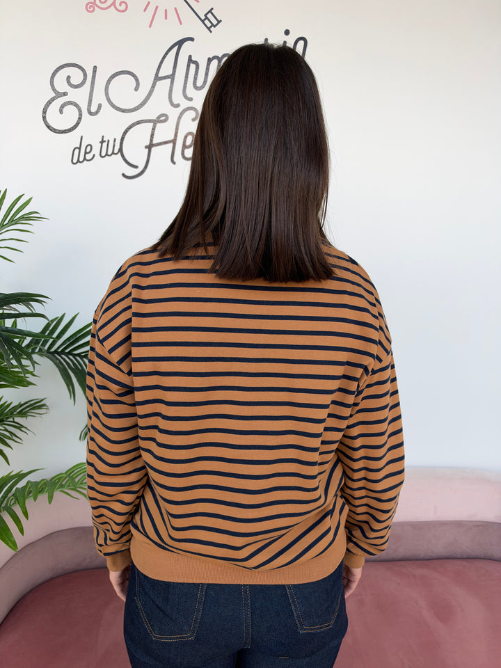 Sudadera Berlín camel