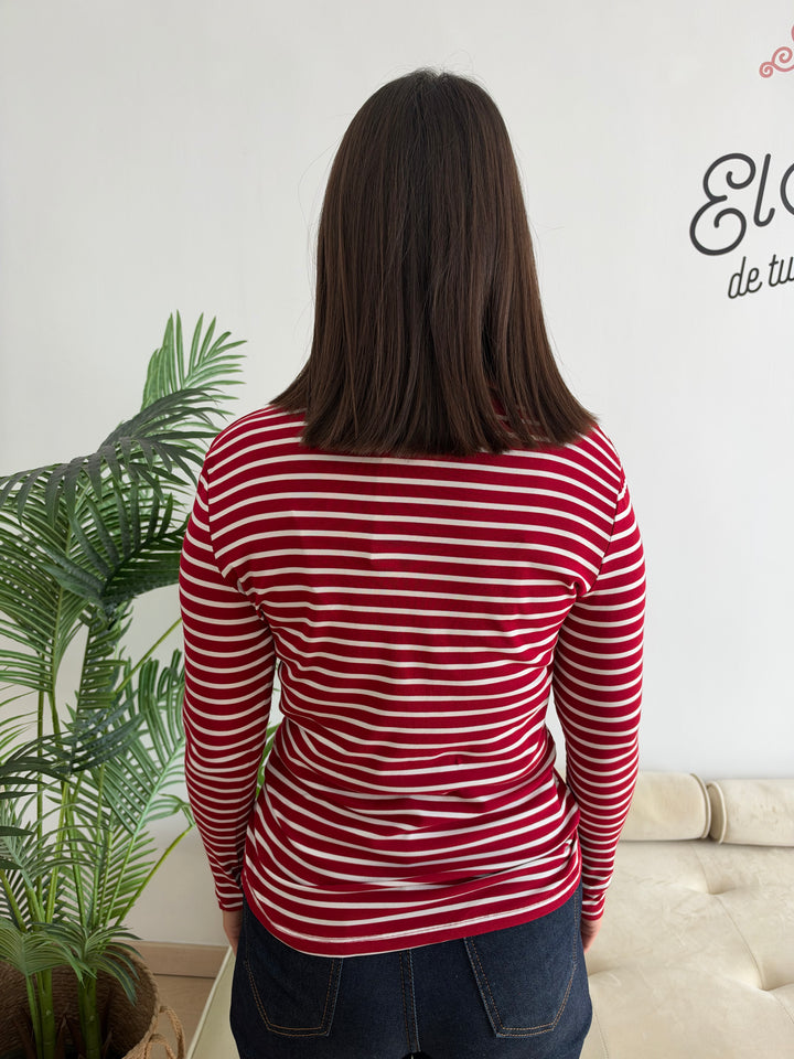 Camiseta Fashion rojo