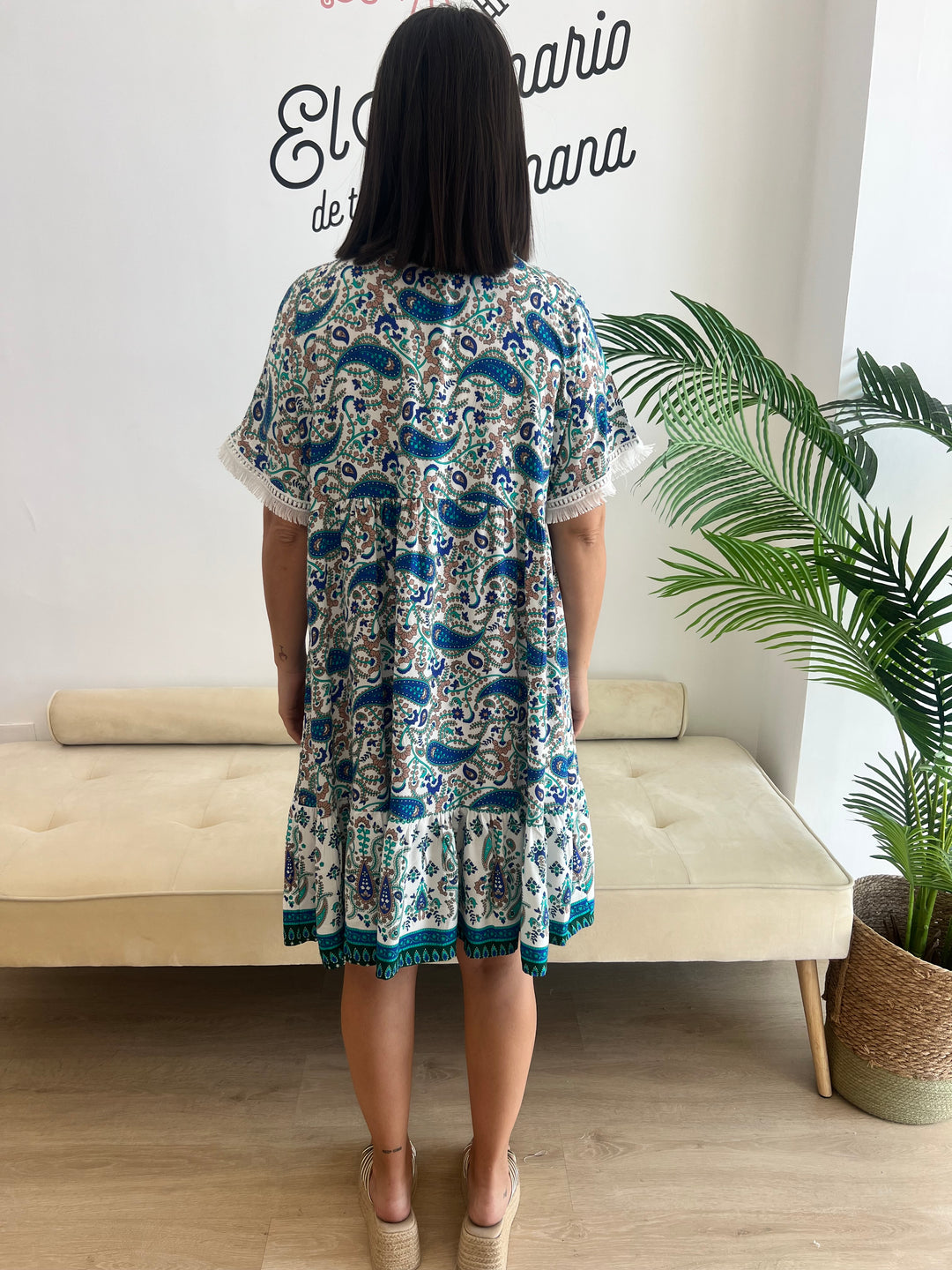 Vestido Luisa azul