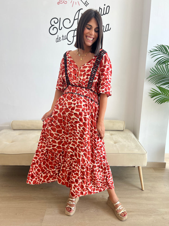 Vestido Henar teja