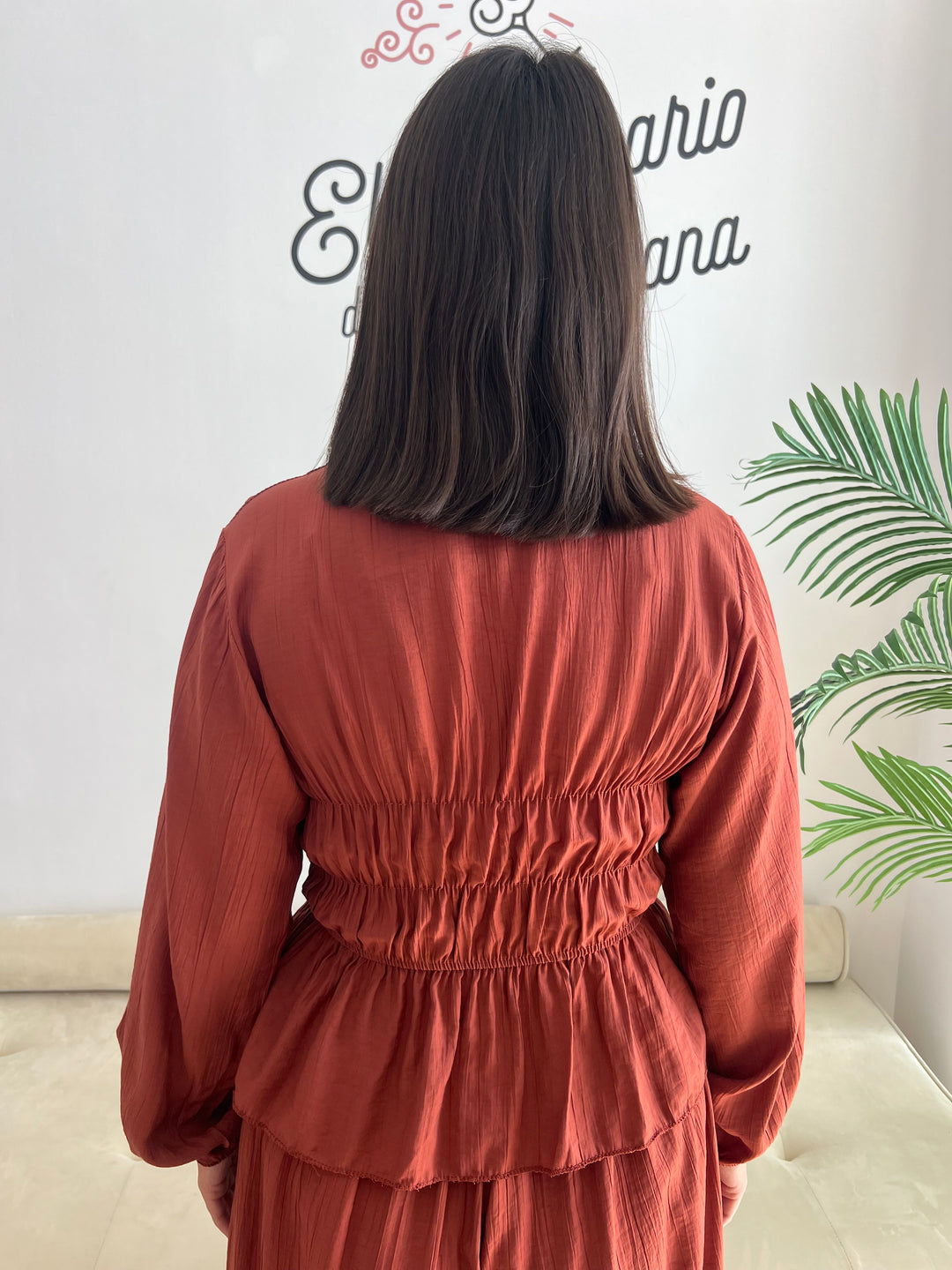 Blusa Malú teja