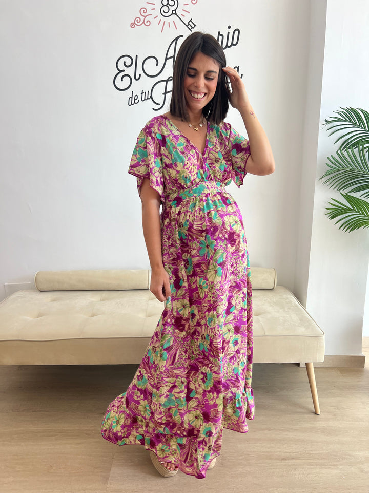 Vestido Xiomara morado