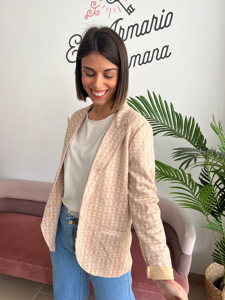 Chaqueta Estela beige