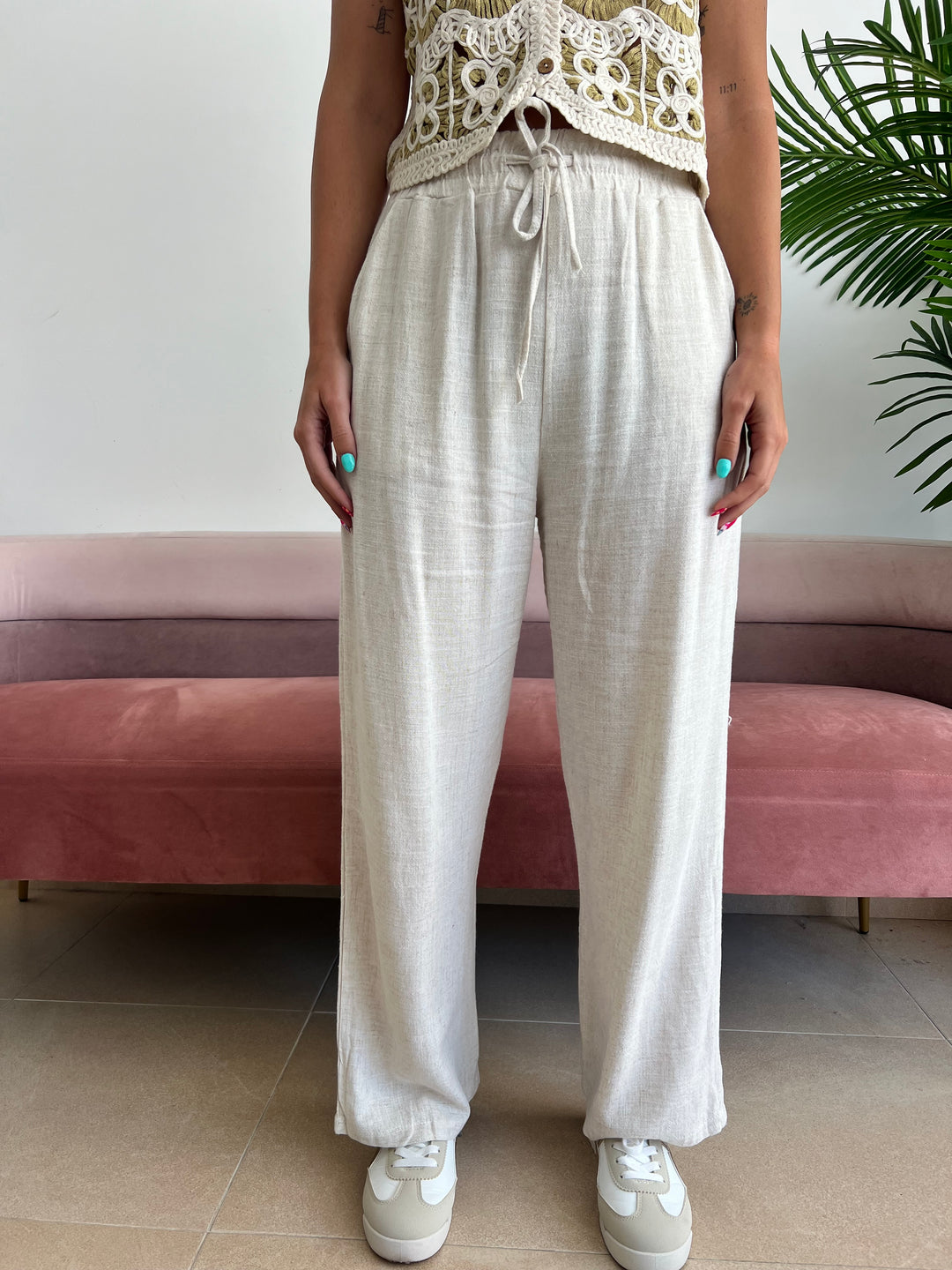 Pantalón lino