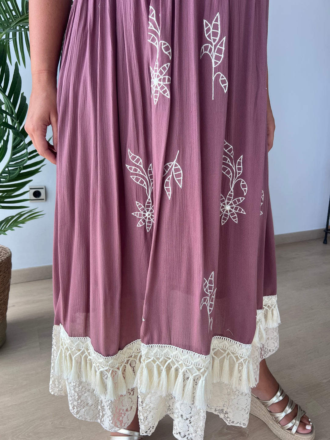 Vestido Manilva morado