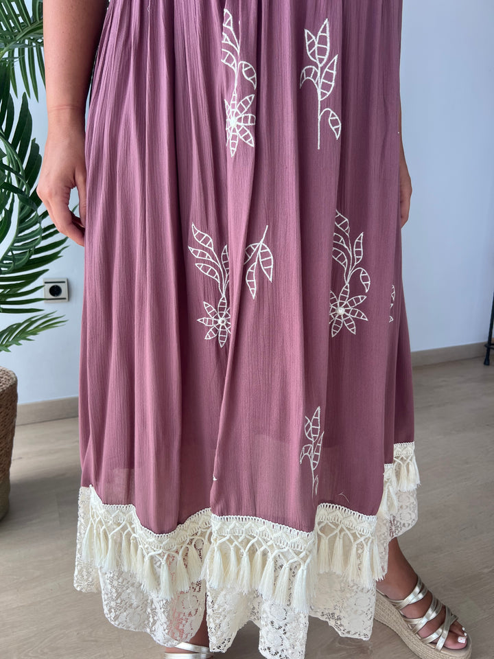 Vestido Manilva morado