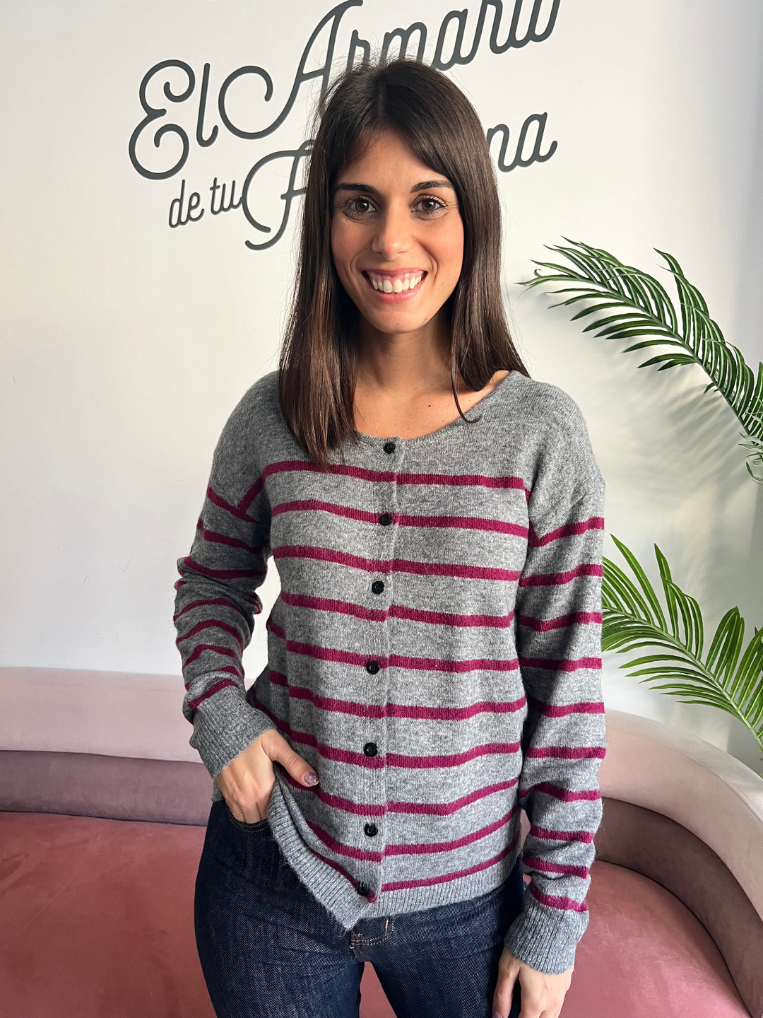 Chaqueta Marina gris