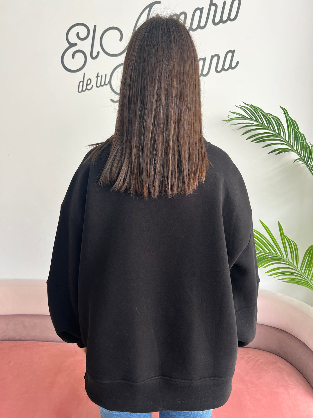 Sudadera Los Ángeles negro