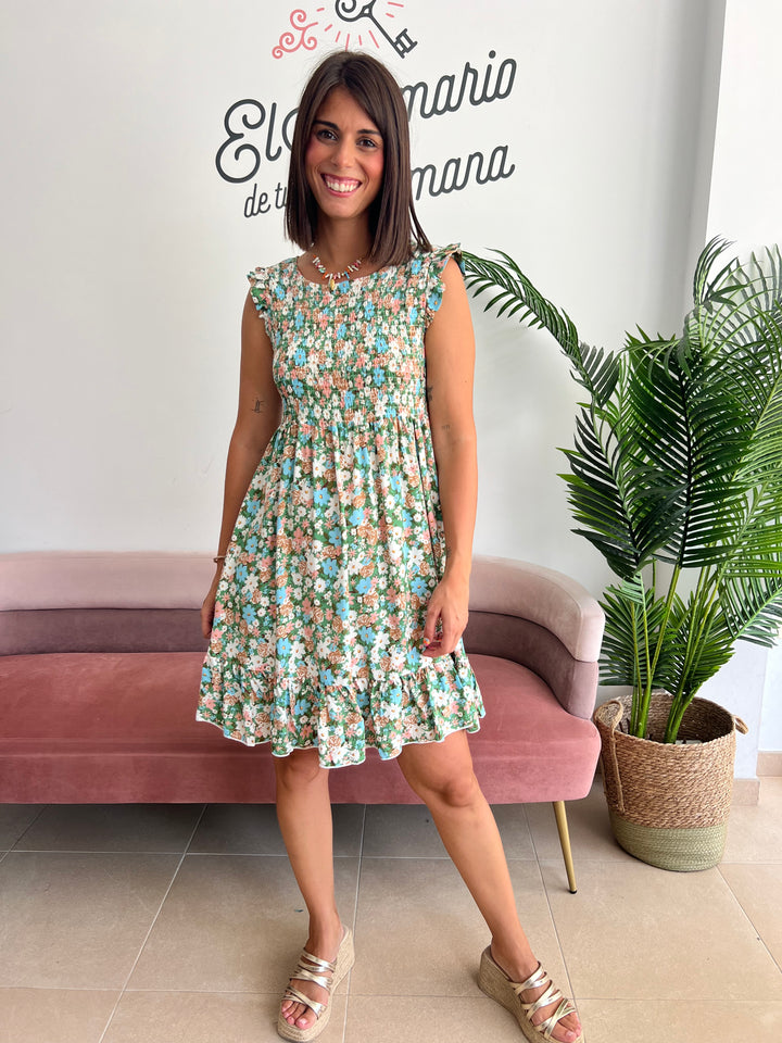 Vestido Amanda verde