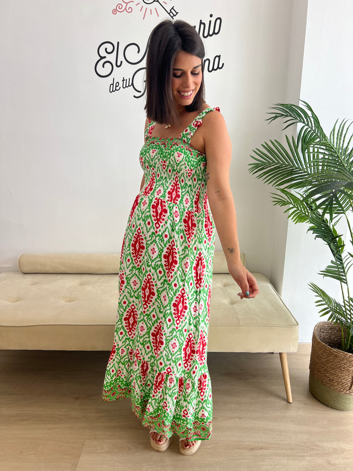 Vestido Merche verde