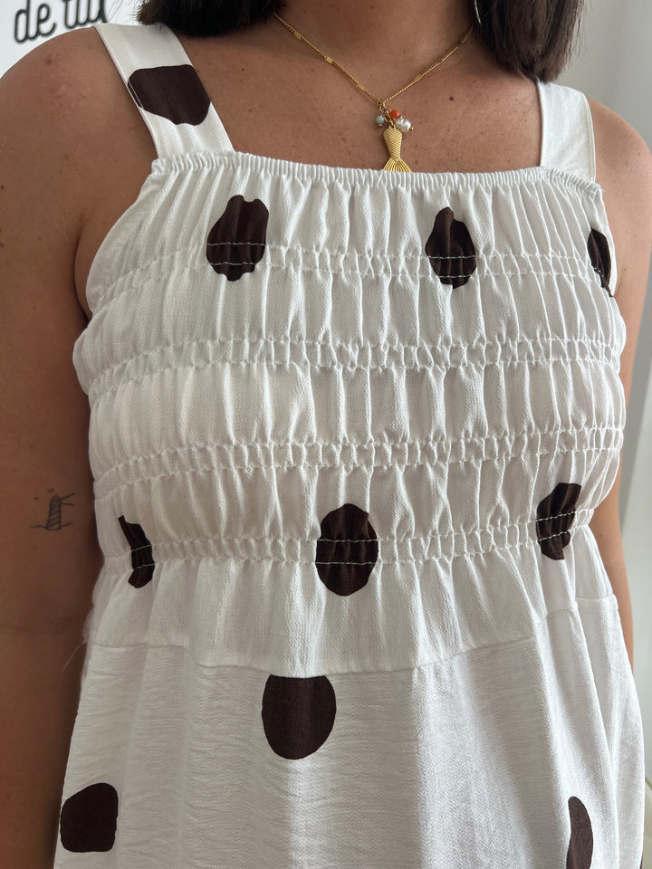 Vestido Samira blanco