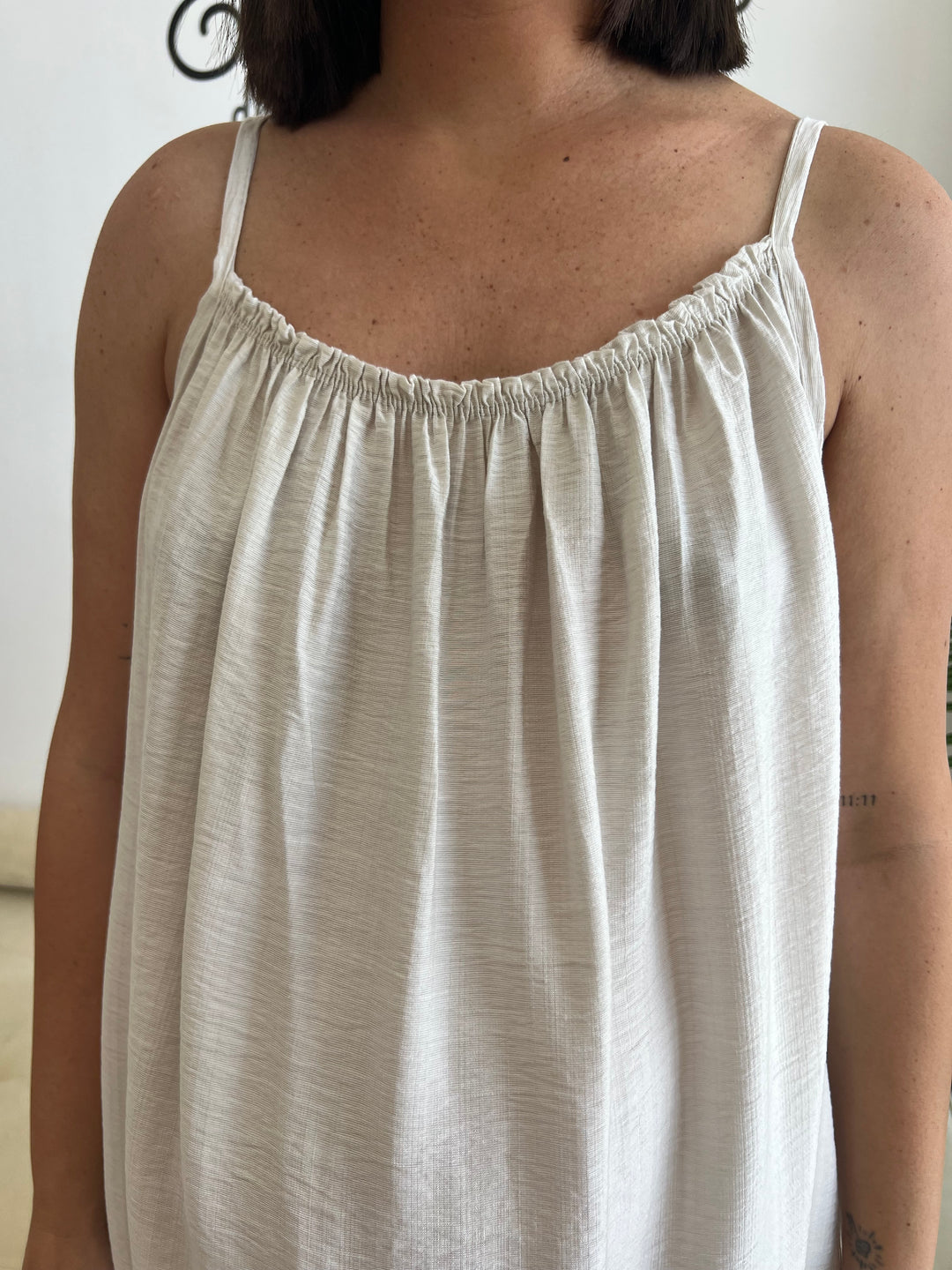 Vestido Alana beige