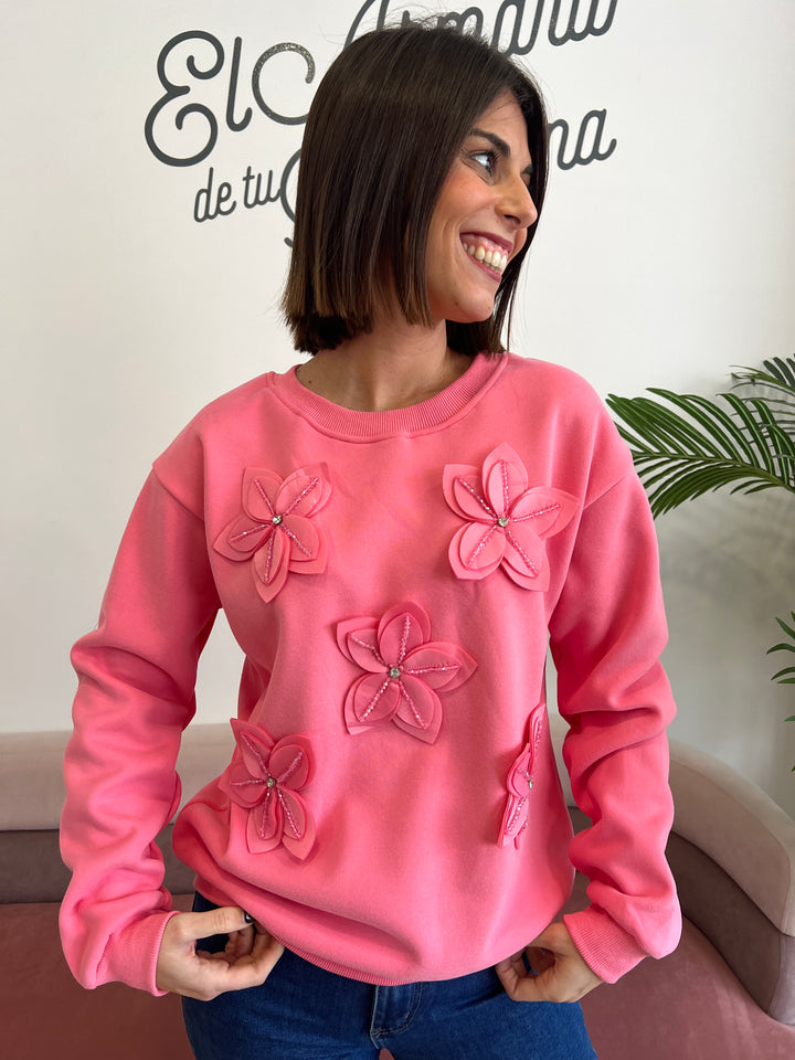 Sudadera Mery rosa