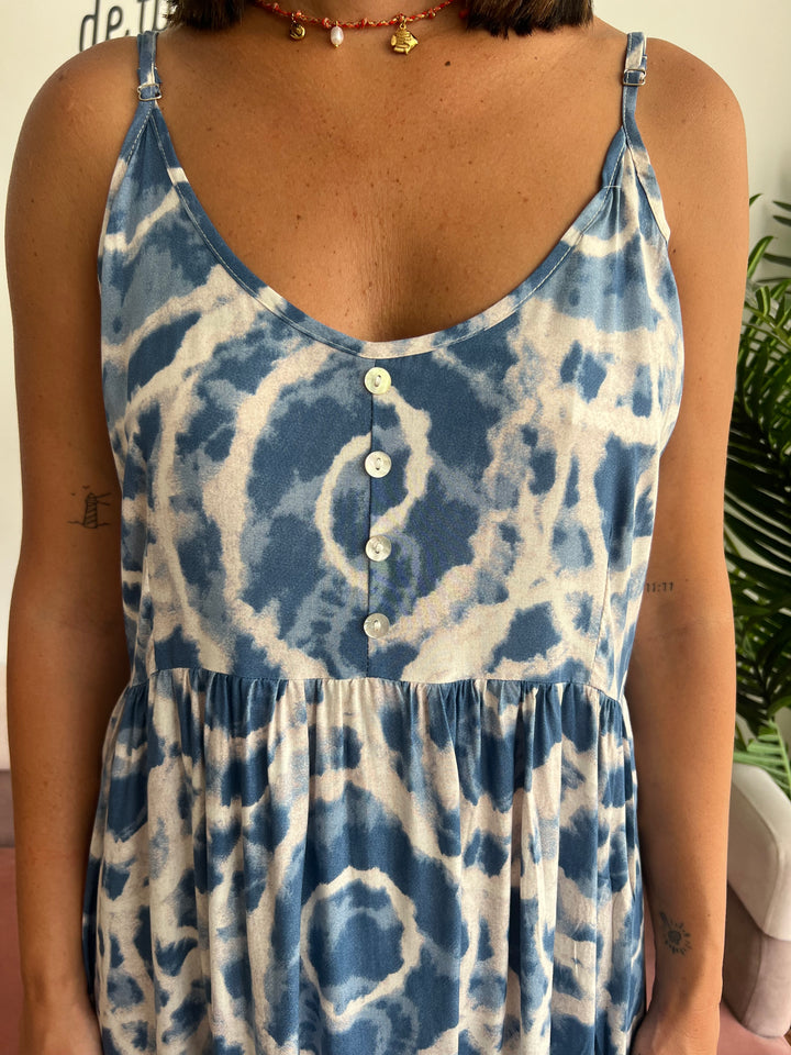 Vestido Judith azul