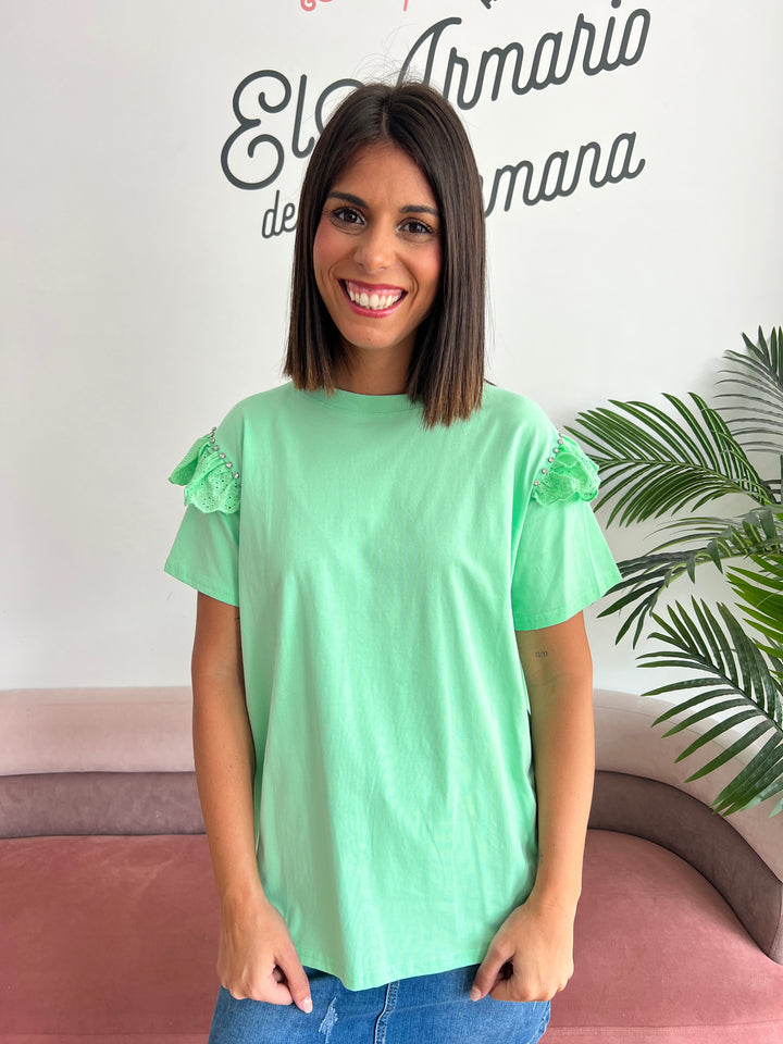 Camiseta Silvia verde