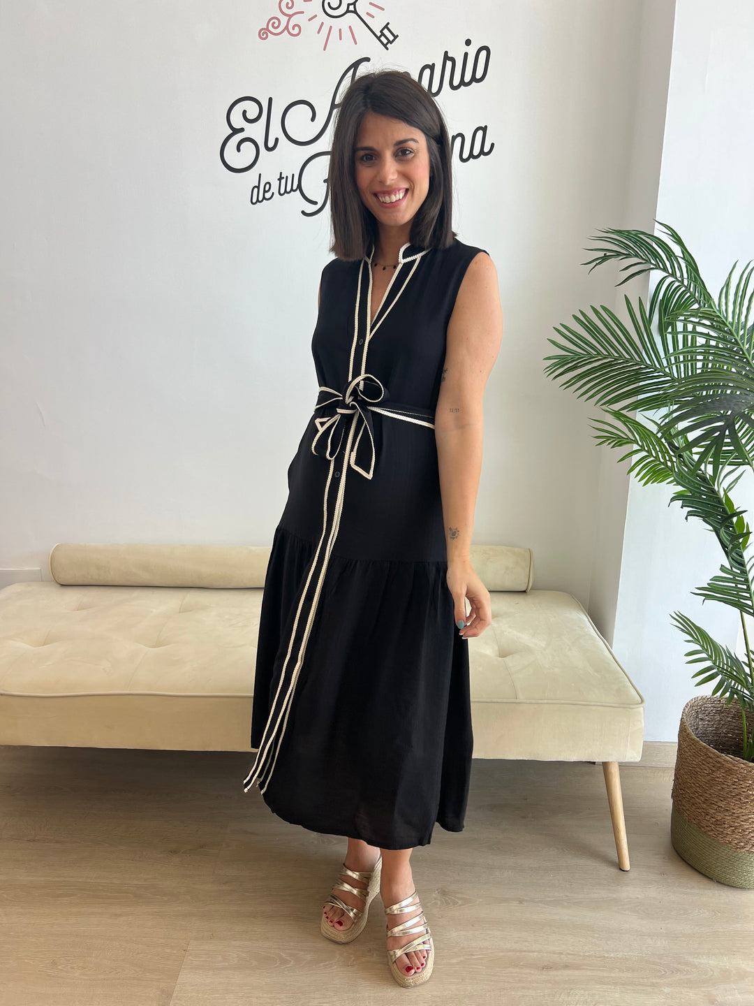 Vestido Alejandra negro