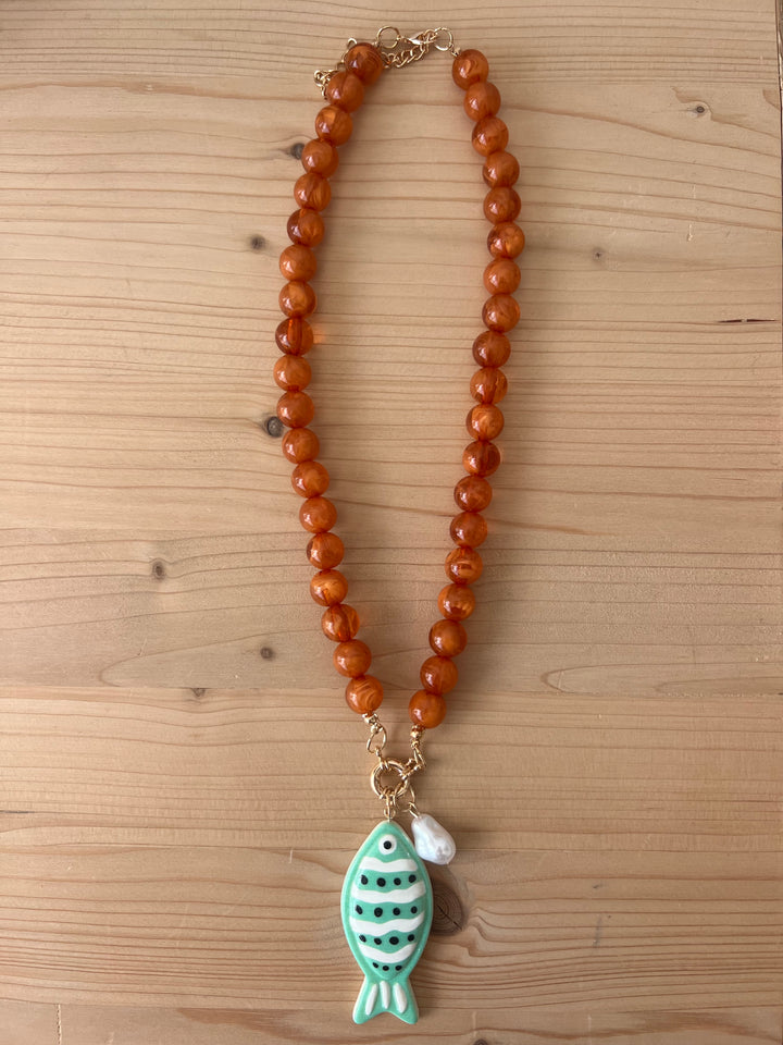 Collar Verano teja