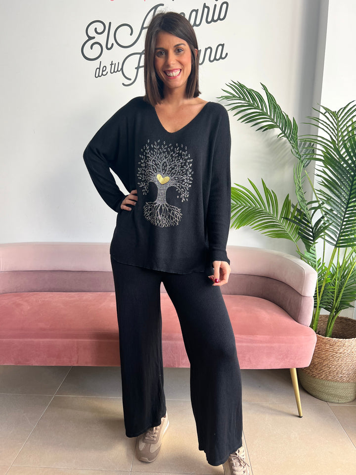 Pantalón Malena negro