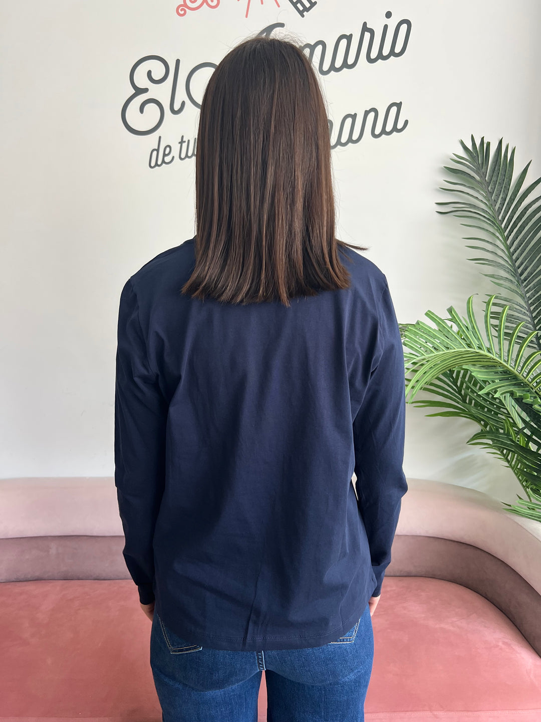 Camiseta Vespa azul marino