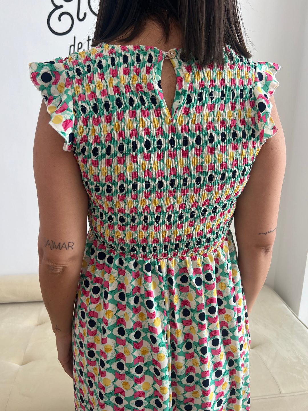 Vestido Malena verde