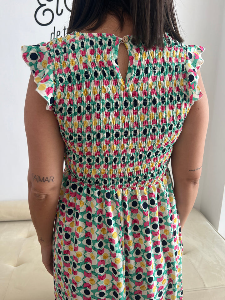 Vestido Malena verde