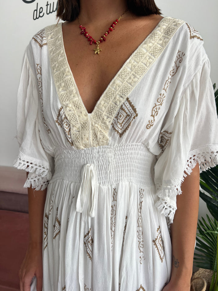 Vestido Helena blanco