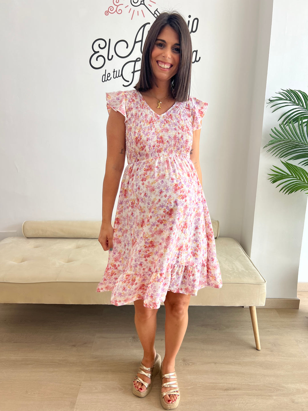 Vestido Geles rosa