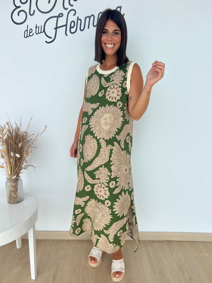 Vestido Saray verde